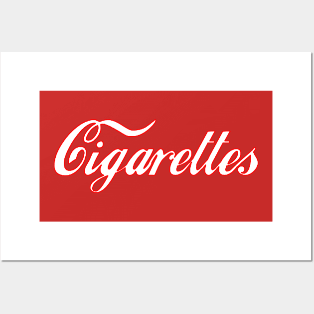 Cigarettes Wall Art by ActualLiam